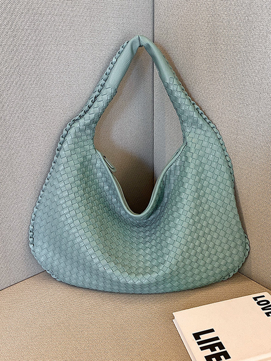 Livia | Woven Leather Handbag
