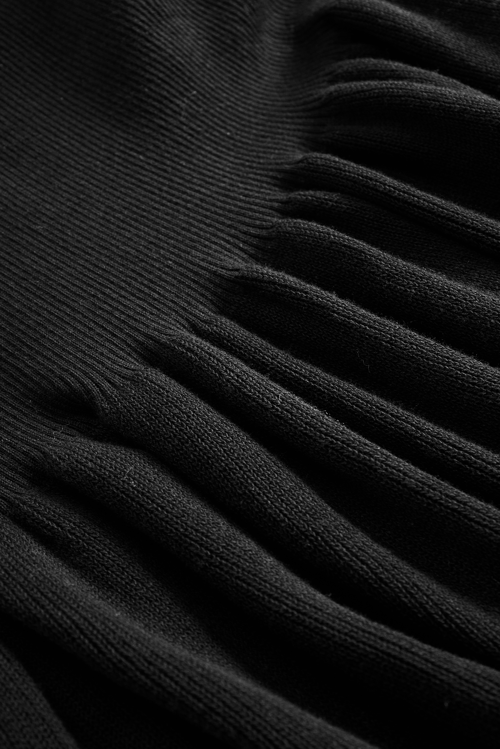 Adeline | Slim V-Neck Knit Maxi Dress