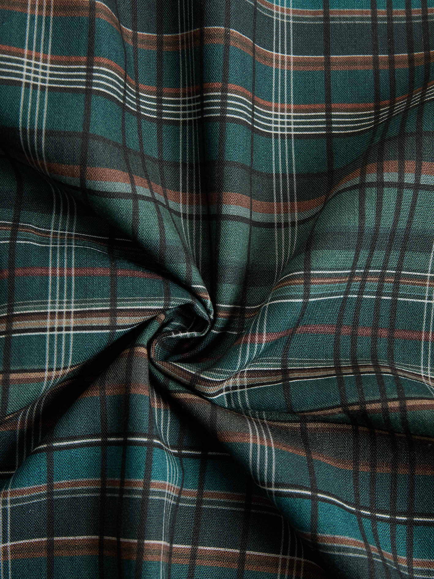 Amelia | Plaid Lapel Shirt Maxi Dress