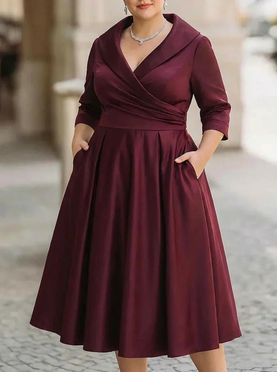 Valerie | Elegant Midi Dress