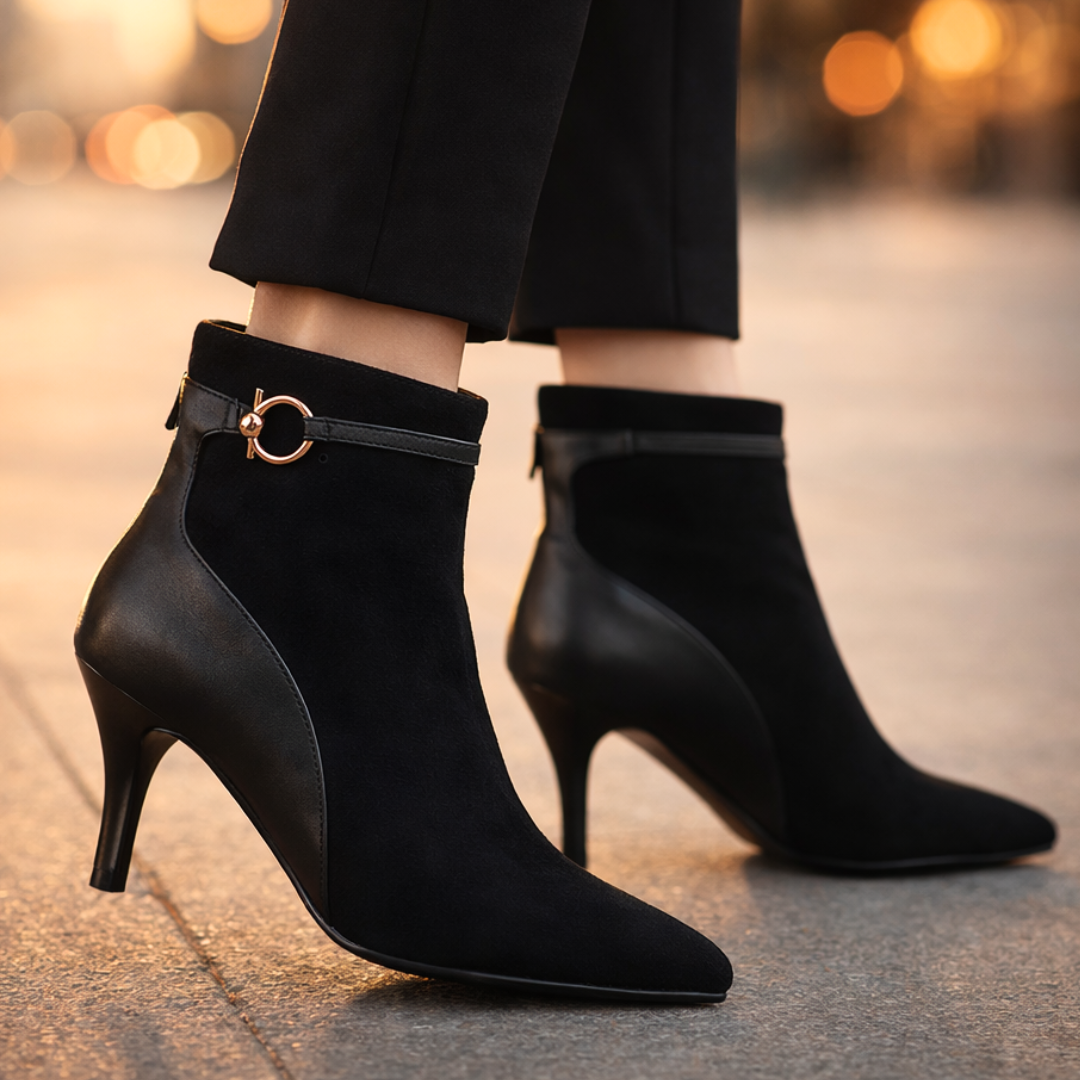 Seraphina | Two-Tone Vintage Boots