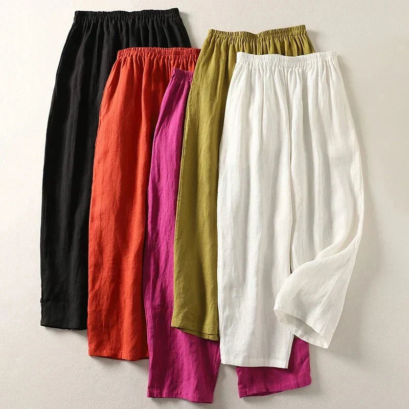 Karina™ | Pack of 5 Lightweight Linen Pants – product image 1