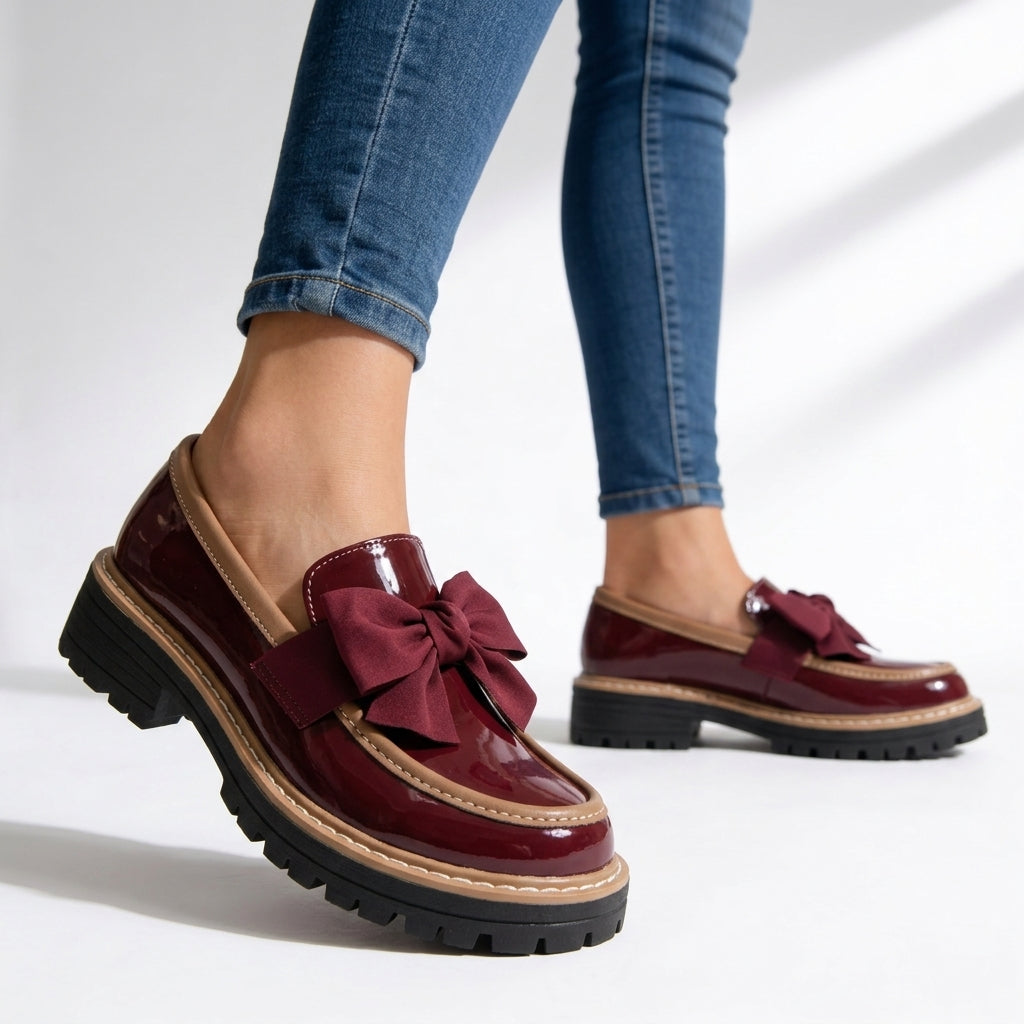 Milana | Bow Loafers