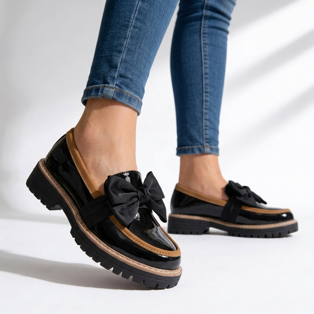 Milana | Bow Loafers