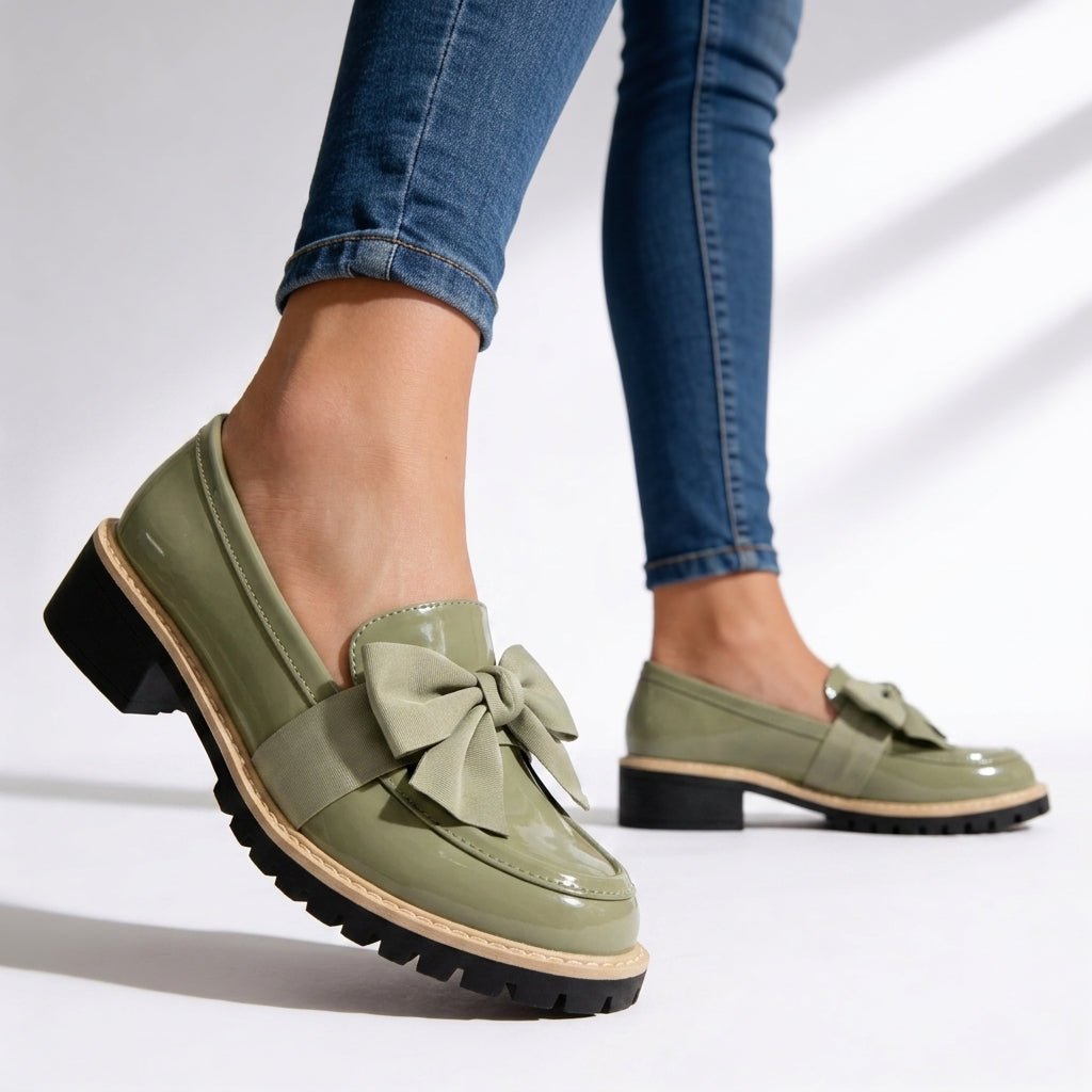 Coco | Bow Loafers