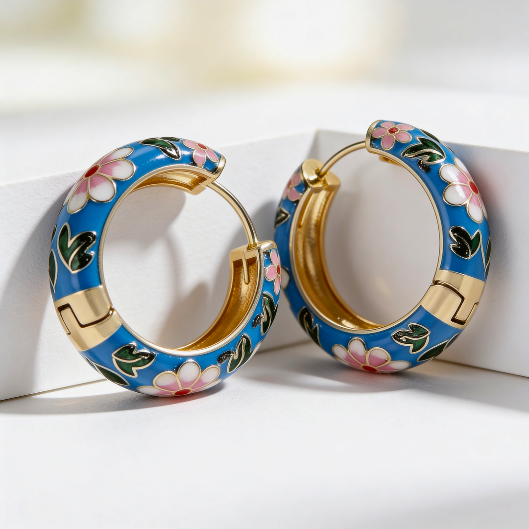 Aria Floral Earrings