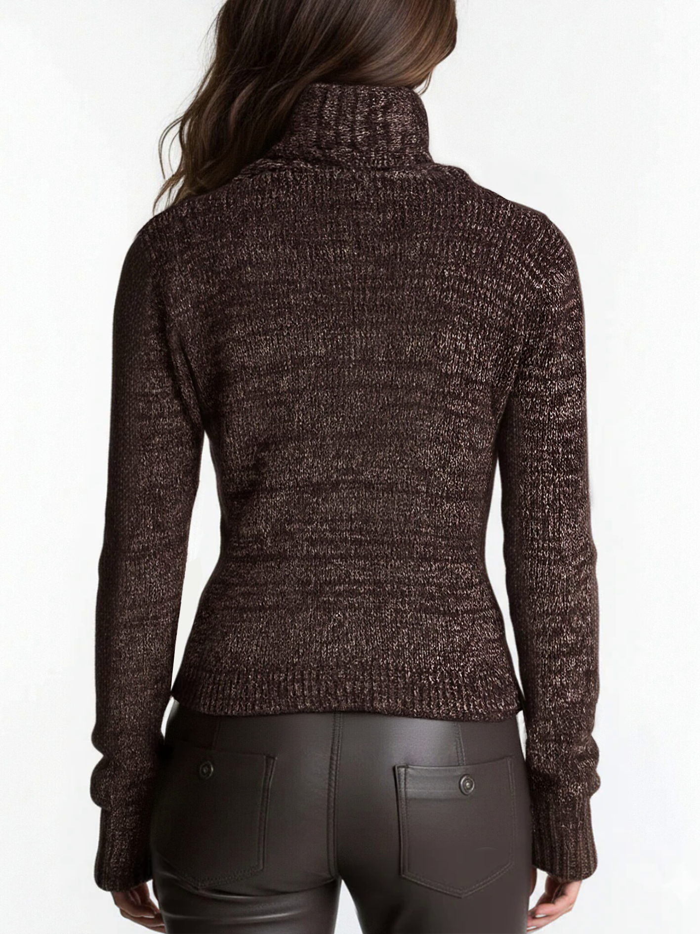 Mara | Asymmetric Ribbed Knit Jacket