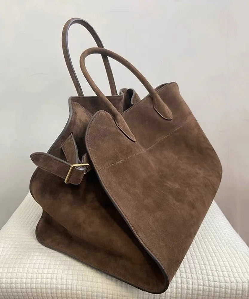 Ayla | Large Capacity Brown Handbag