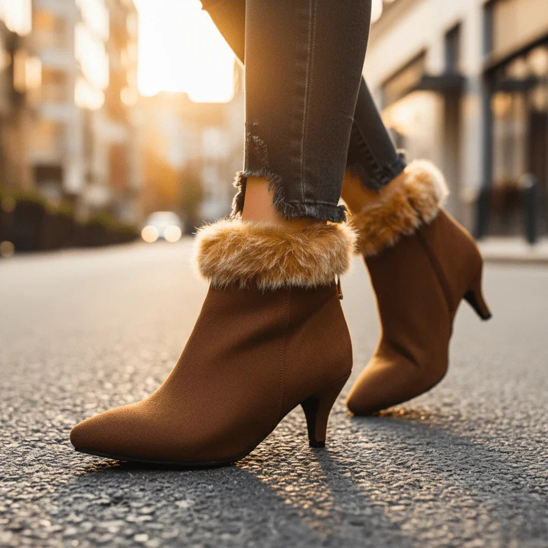Aurora Bell | Fur Boots