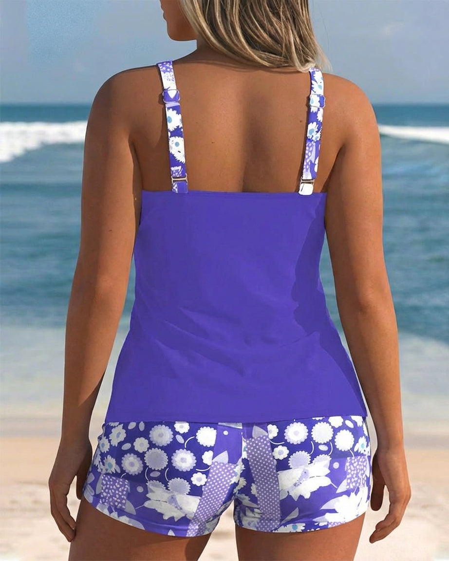 Sabrina | Two-Piece Swimsuit with Comfortable Fit and Floral Beach Style