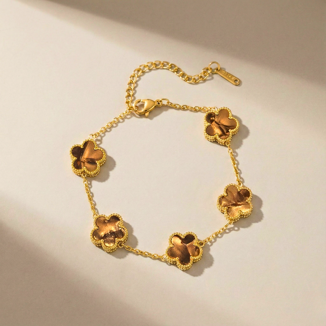 Aurora | Clover Charm Bracelet