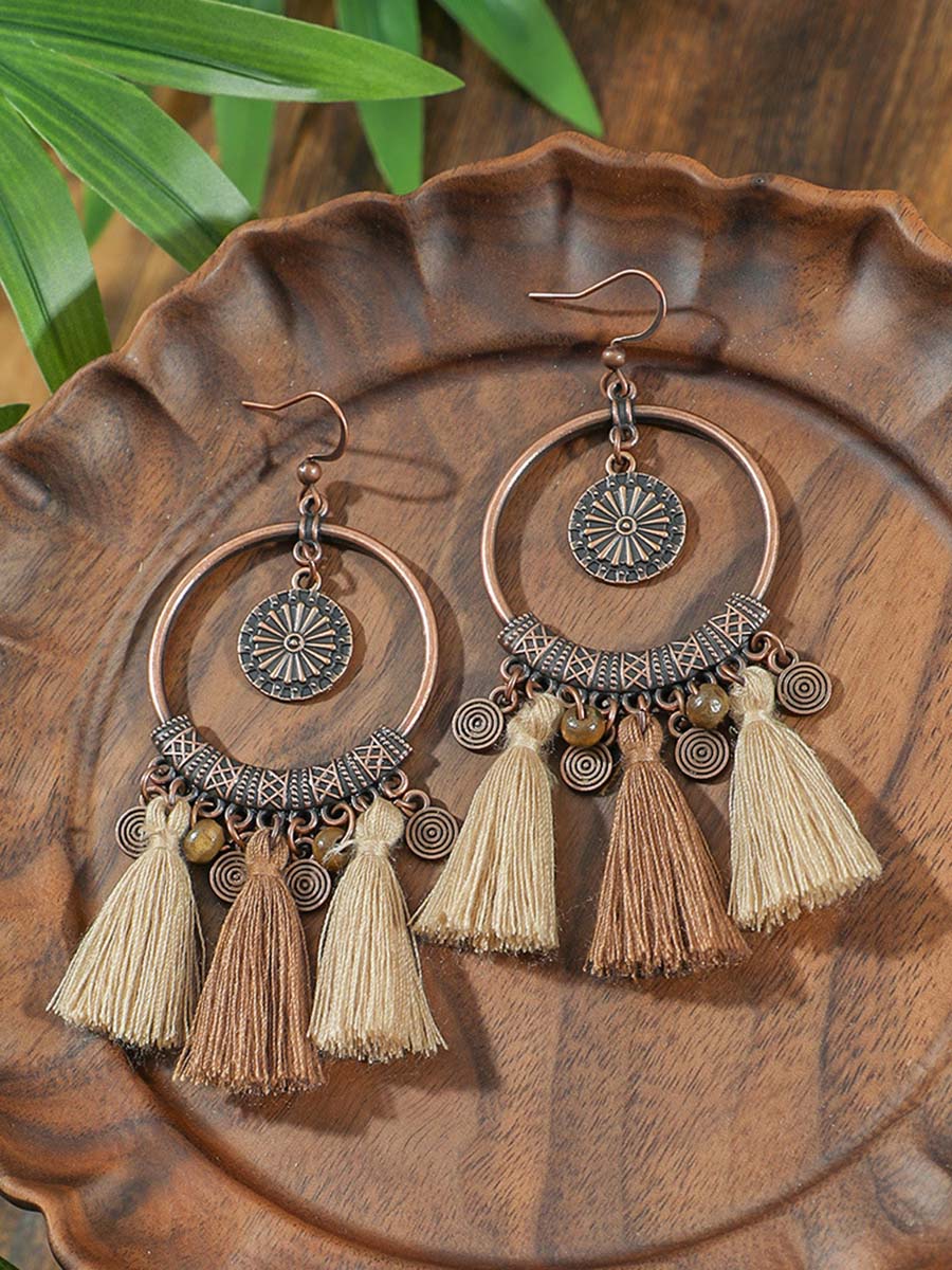 Noelle | Bohemian Tassel Jewellery Set