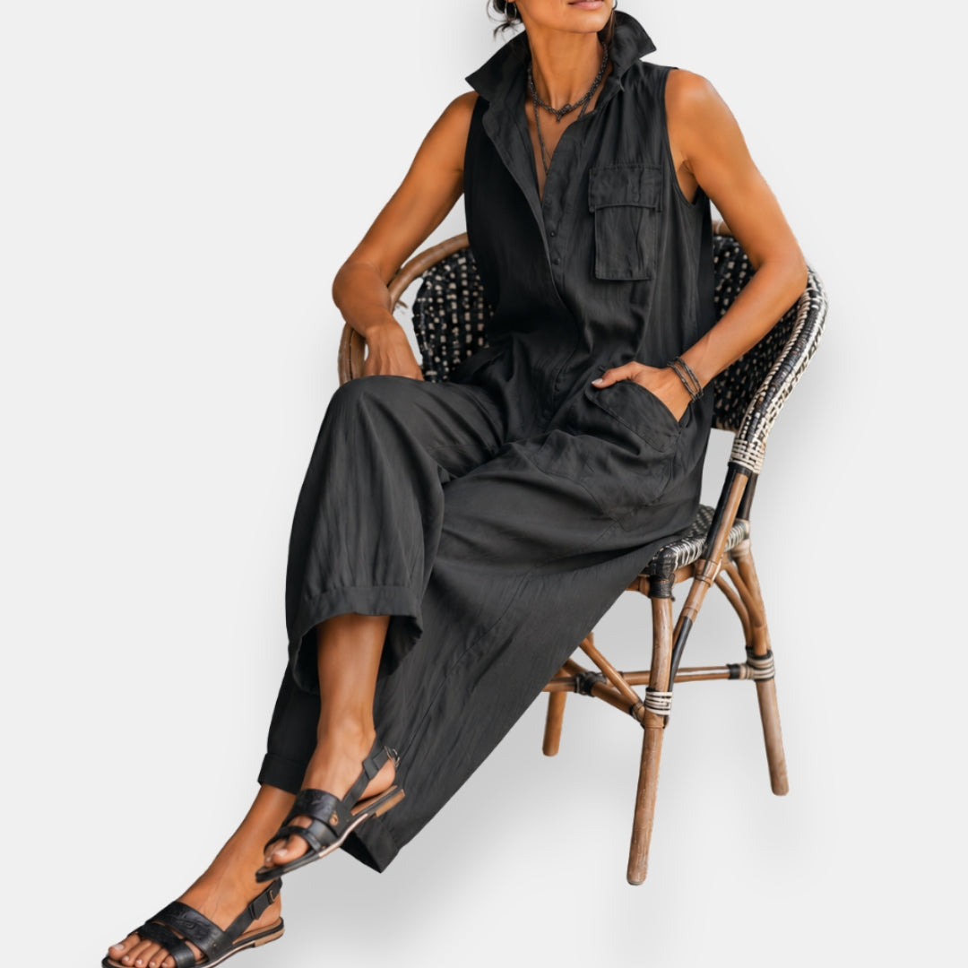 Olivia™ | Sleeveless Jumpsuit