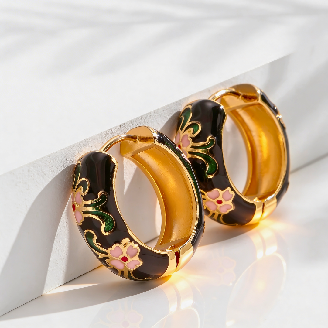 Aria Floral Earrings