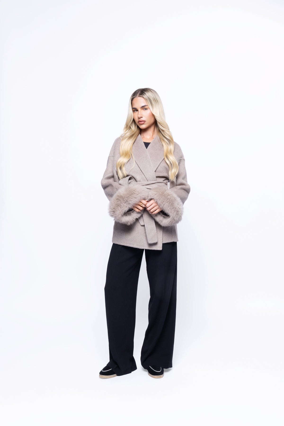 Chelsea™ | Detachable-Cuff Wool Coat – product image 3