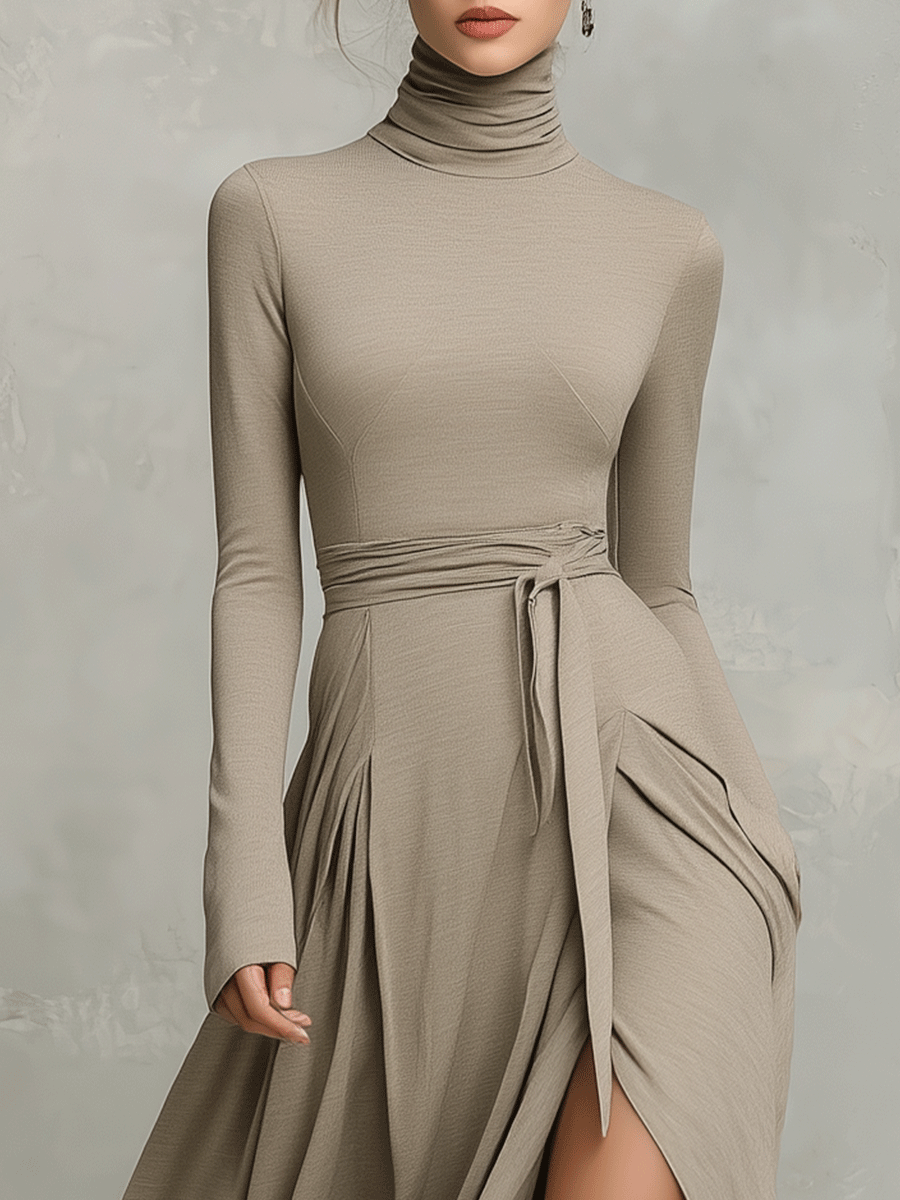 Sophie | Figure-Flattering Knit Midi Dress