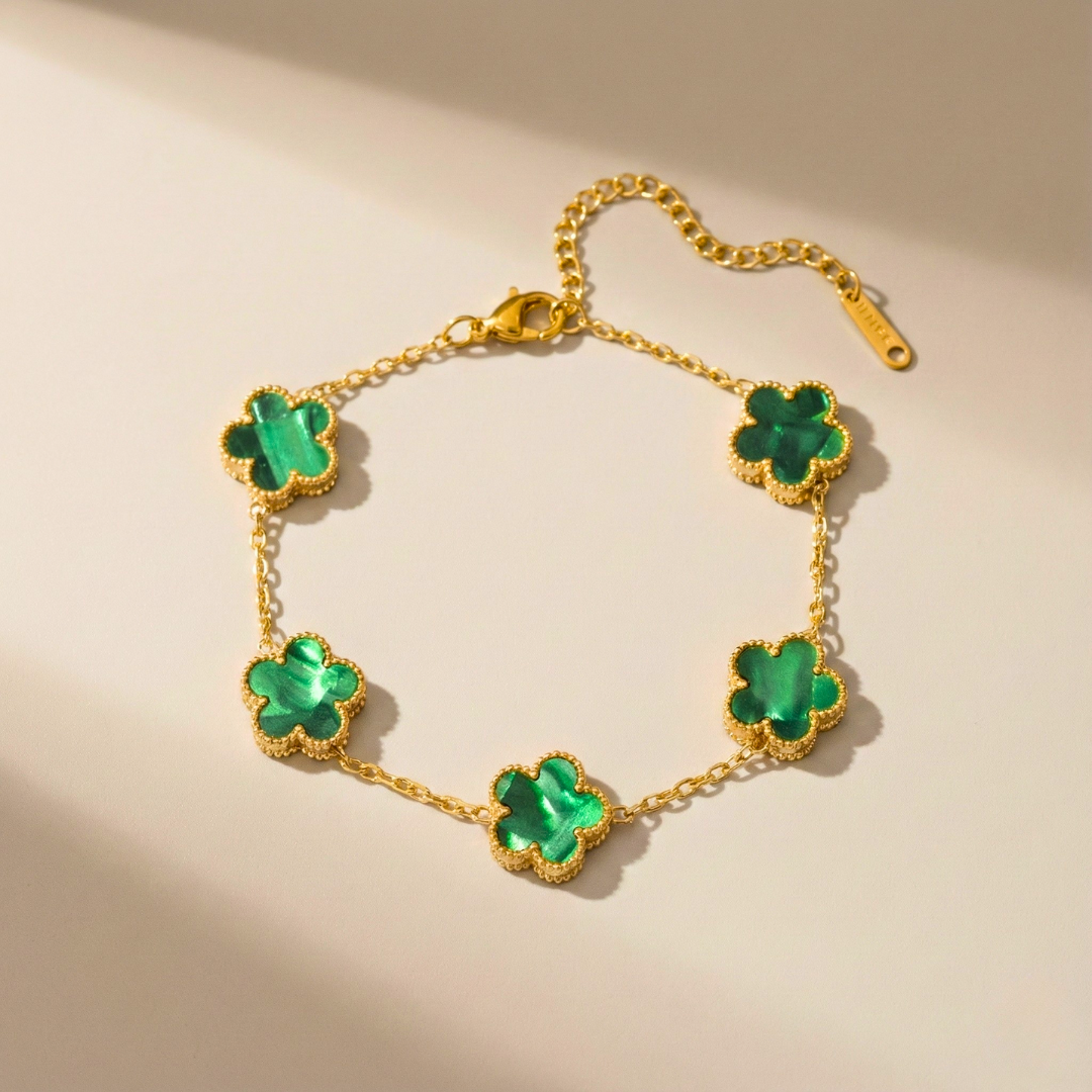 Aurora | Clover Charm Bracelet