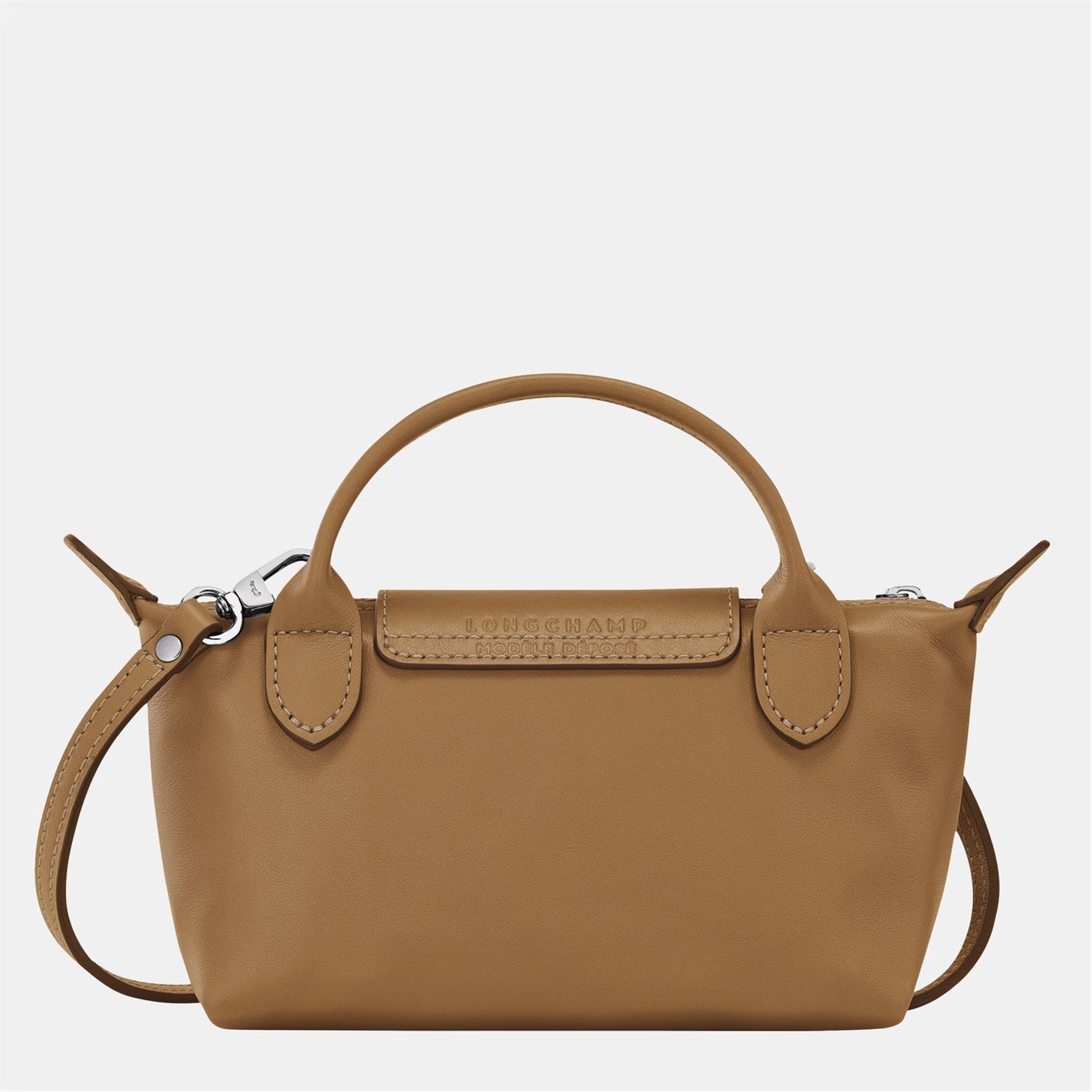 Aria | Mini Pleated Tote Bag - Brown