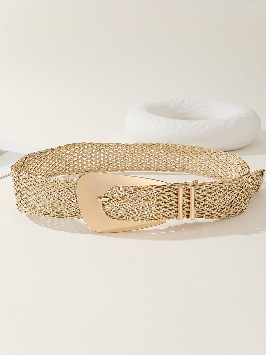 Celeste | Braided Gold Waist Belt