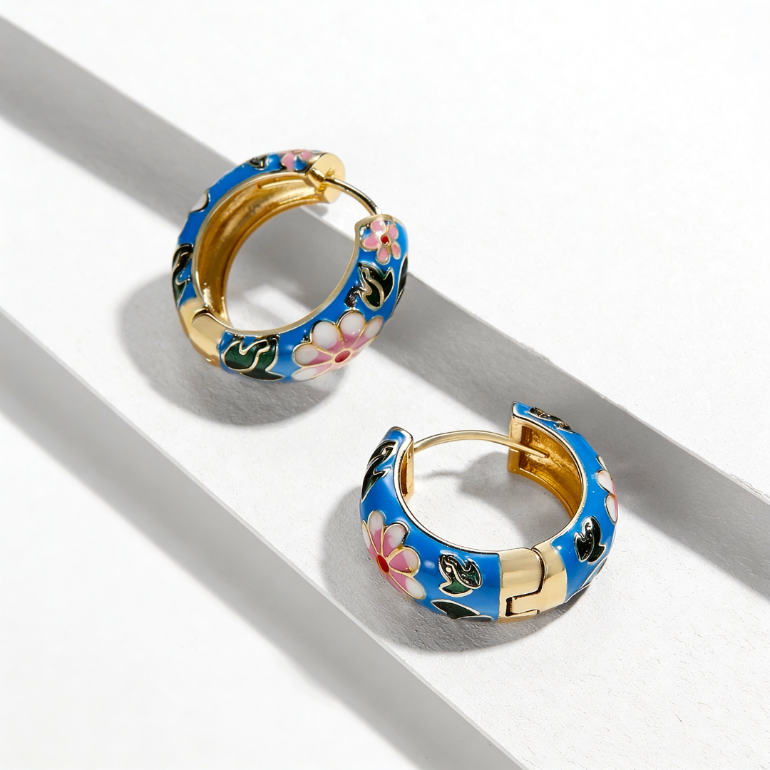 Aria Floral Earrings