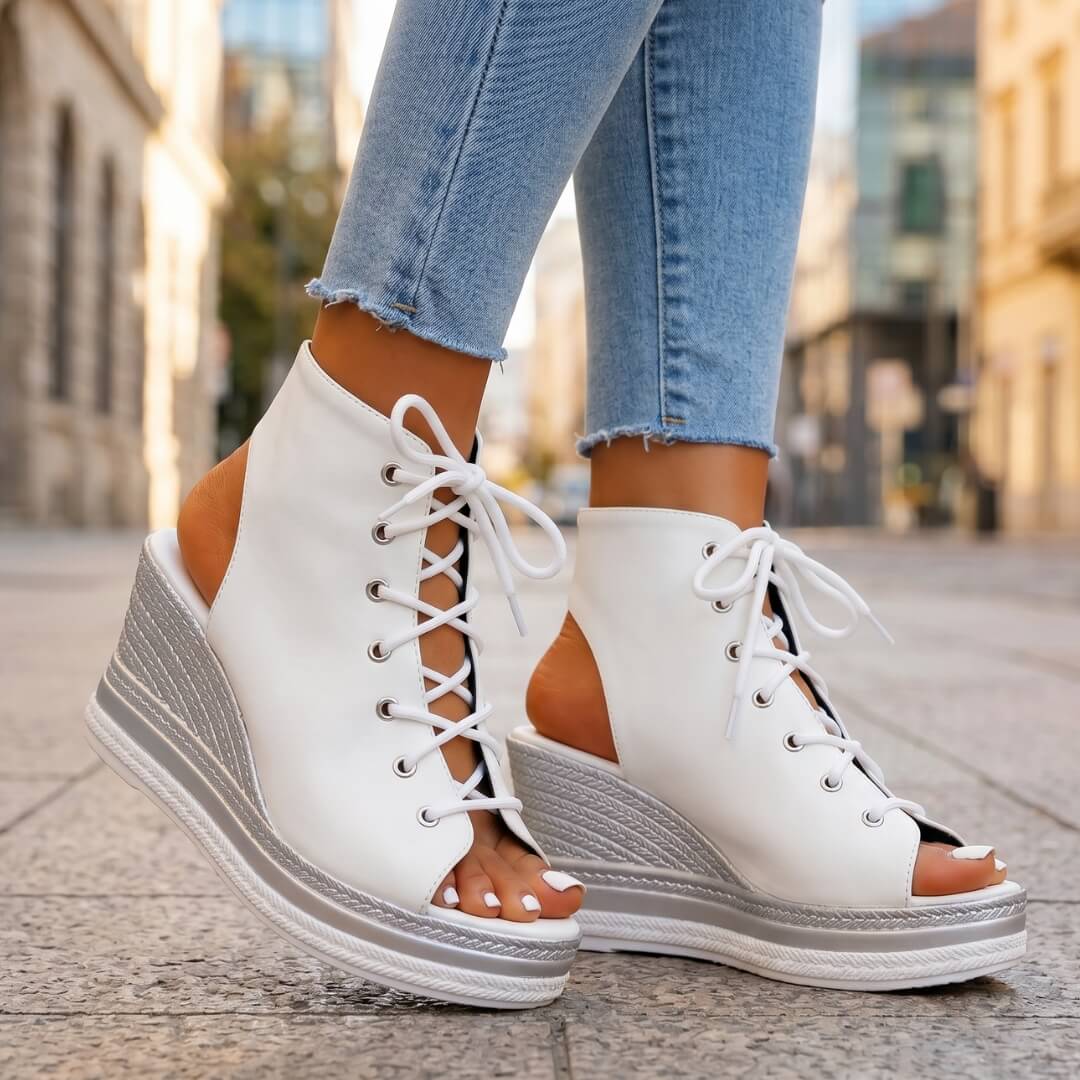 Ronnie Wedge Sandals