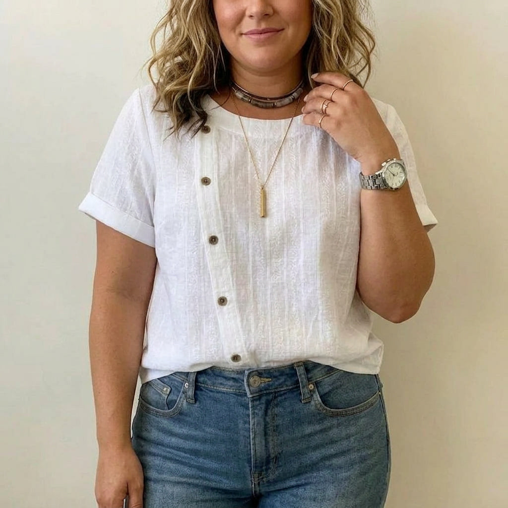 Penelope™ | Casual Solid Blouse
