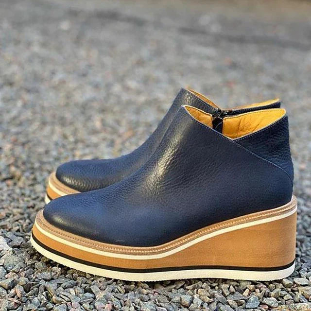 Kamala | Wedge Ankle Boots