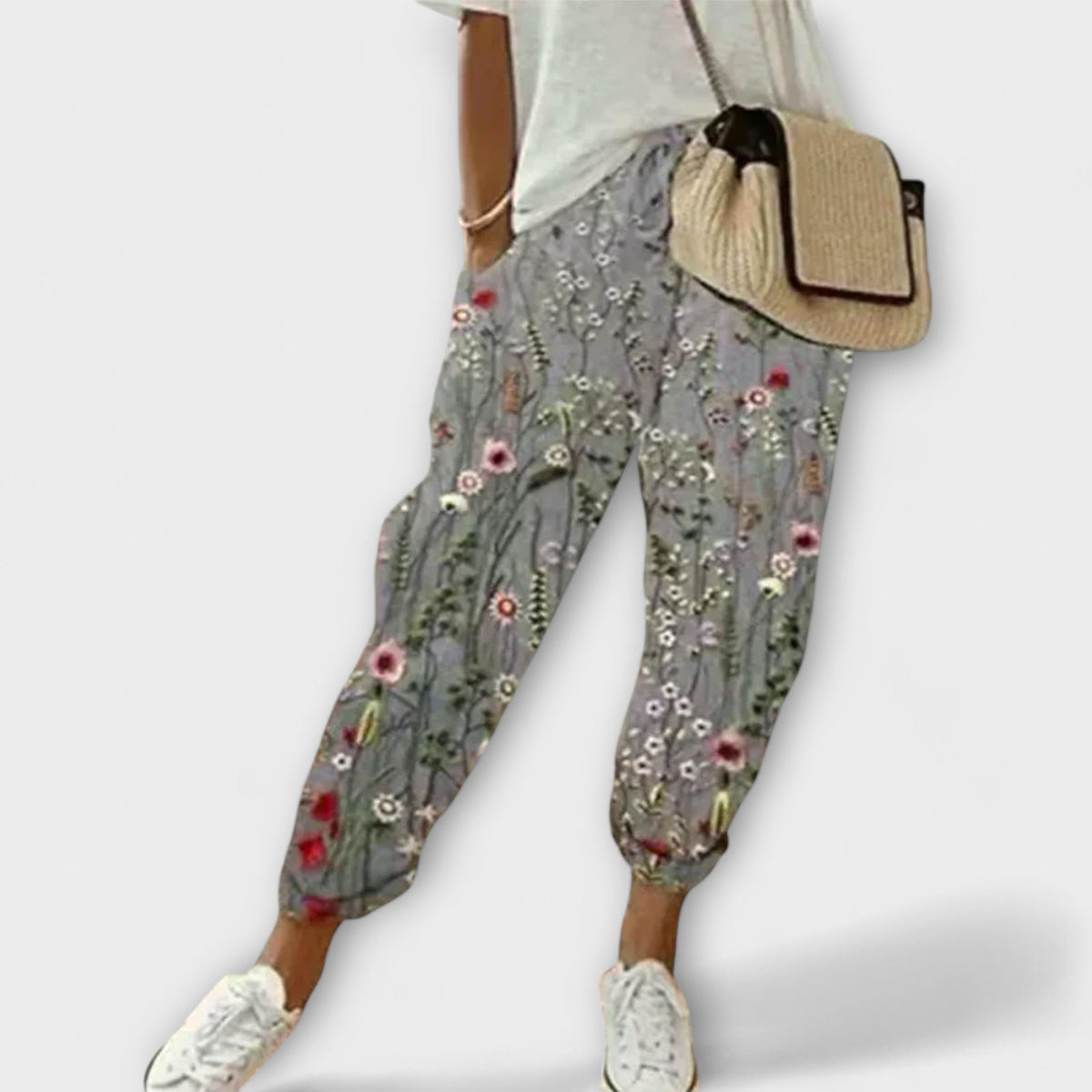 Paulina™ | Comfortable Cotton-Linen Trousers – product image 2