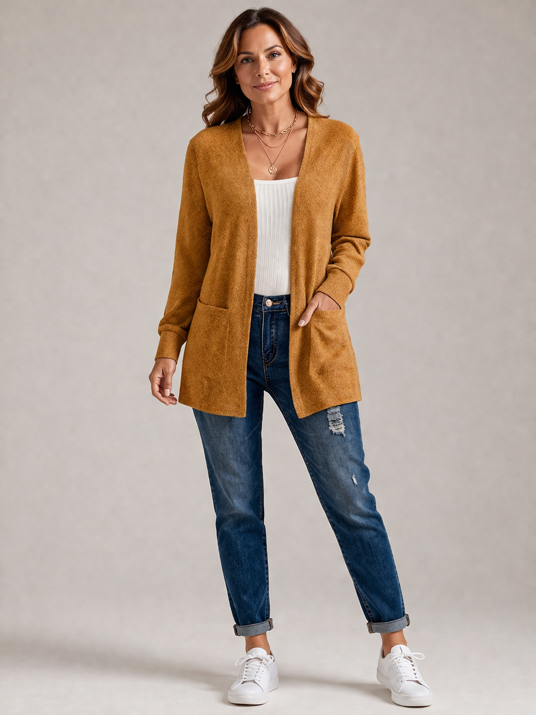 Harper | Classic Lightweight Cardigan