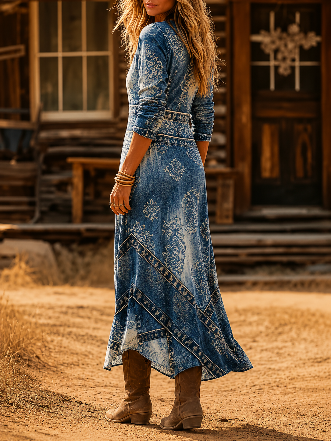 Carminda | Vintage Bohemian Dress