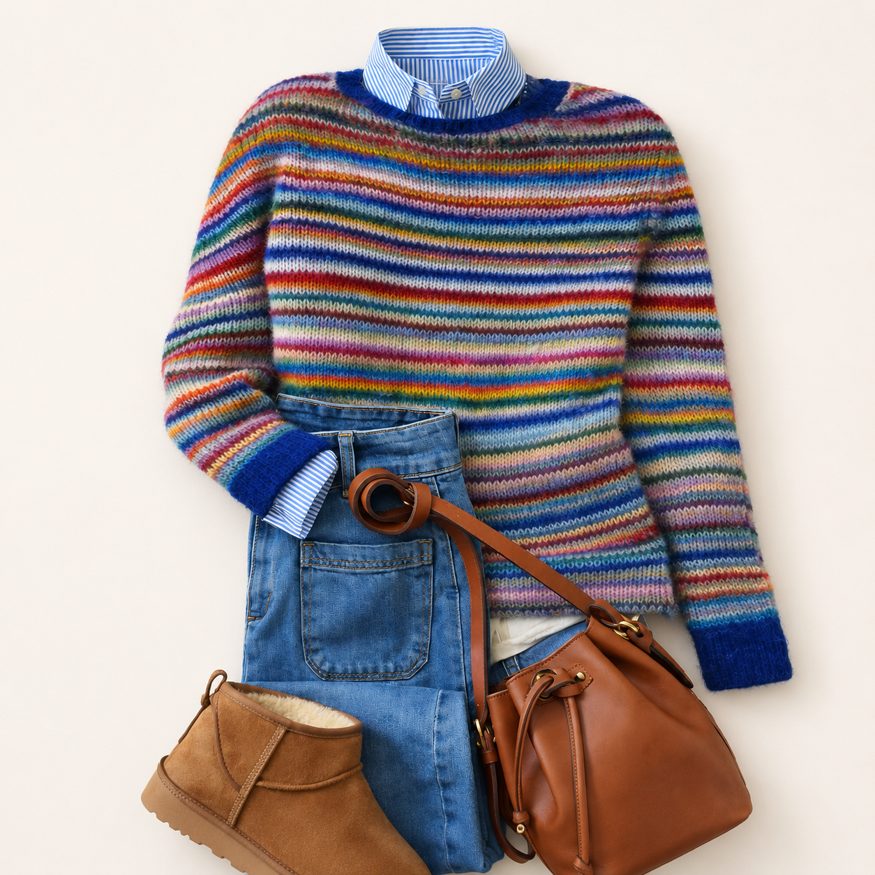 Megan™| Heritage Nordic Knit Sweater