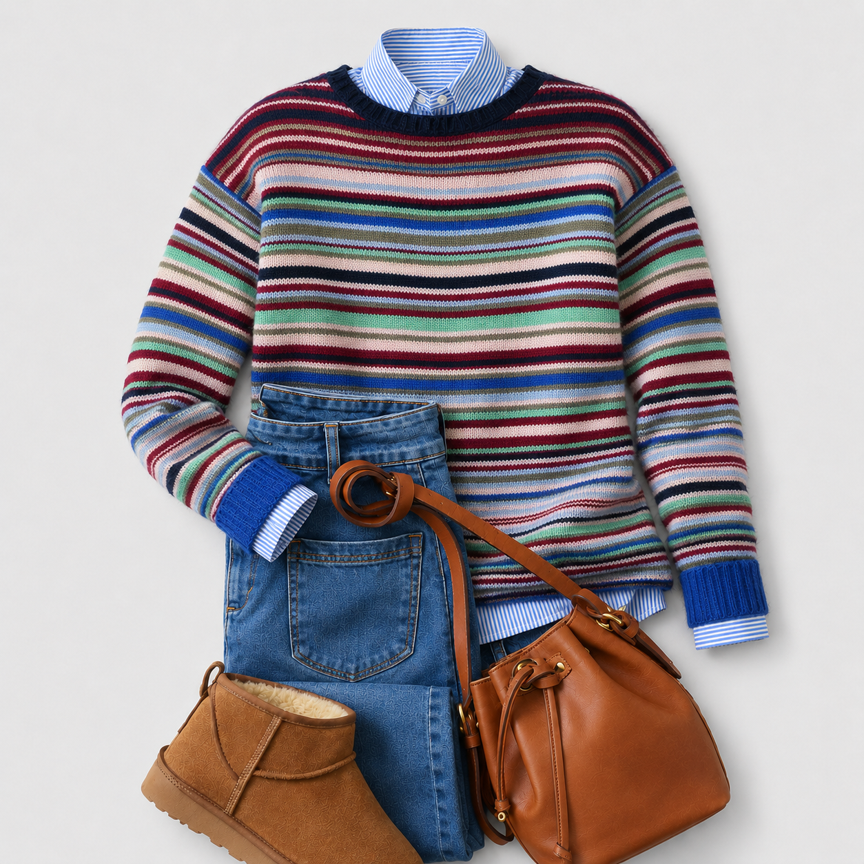 Megan™| Heritage Nordic Knit Sweater