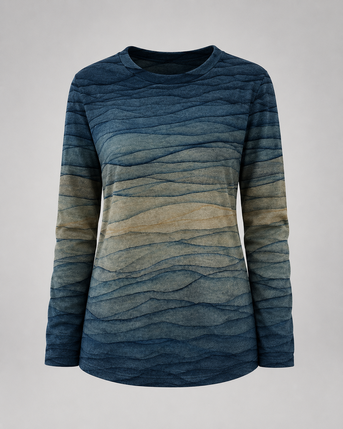 Do the Wave Printed Sweatshirt