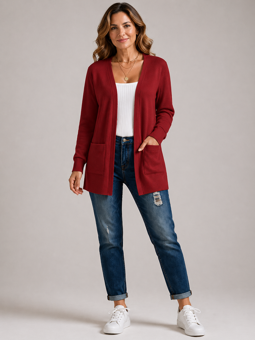 Harper | Classic Lightweight Cardigan