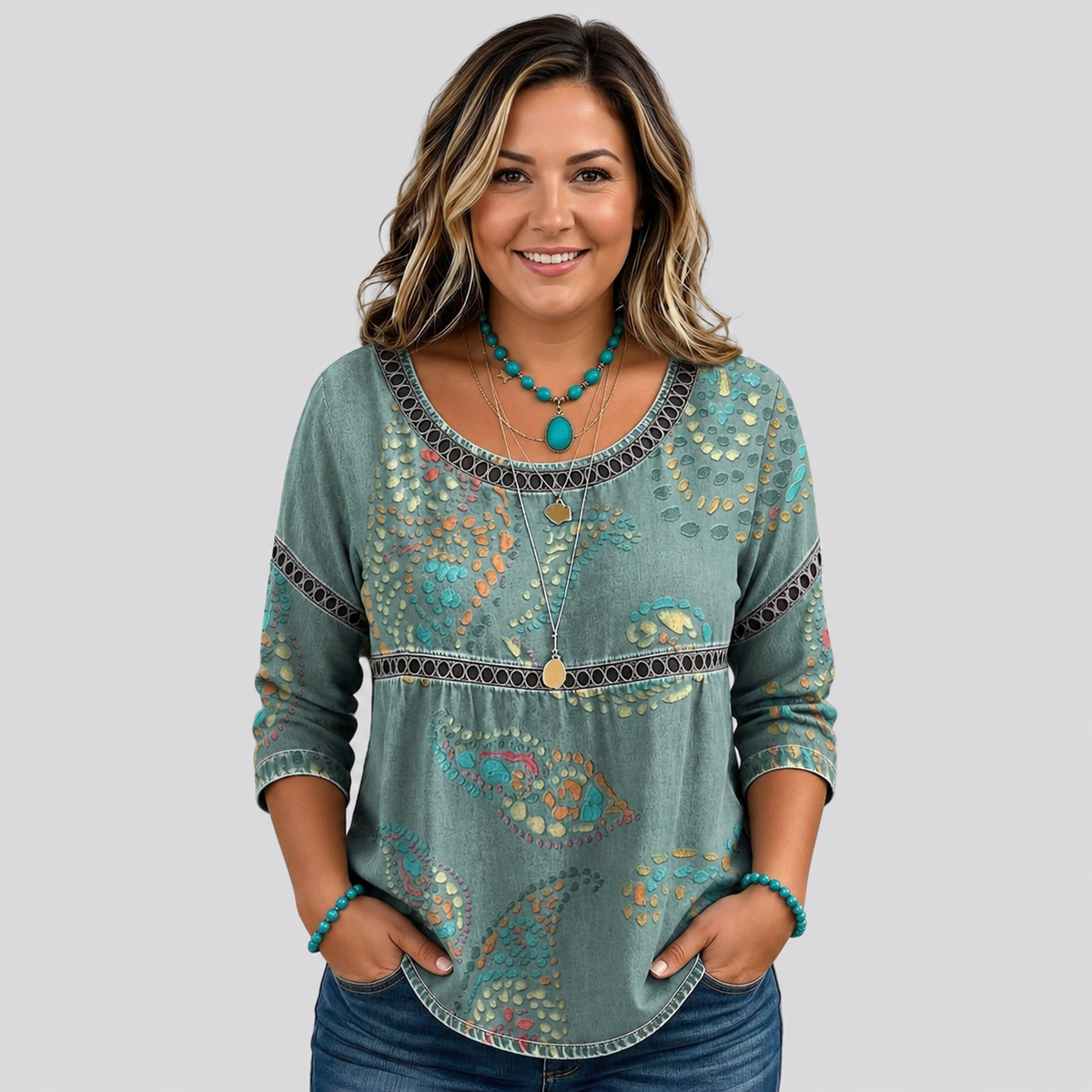 Ayla™ | Casual Vintage Blouse