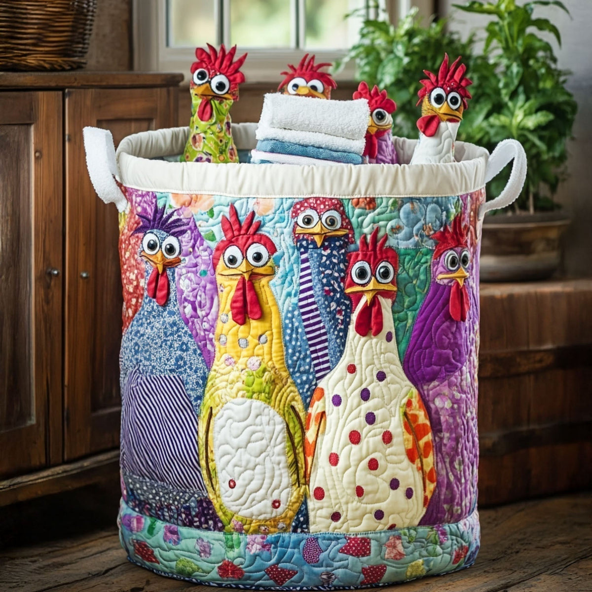 Macy™ | Cluck Couture Laundry Basket