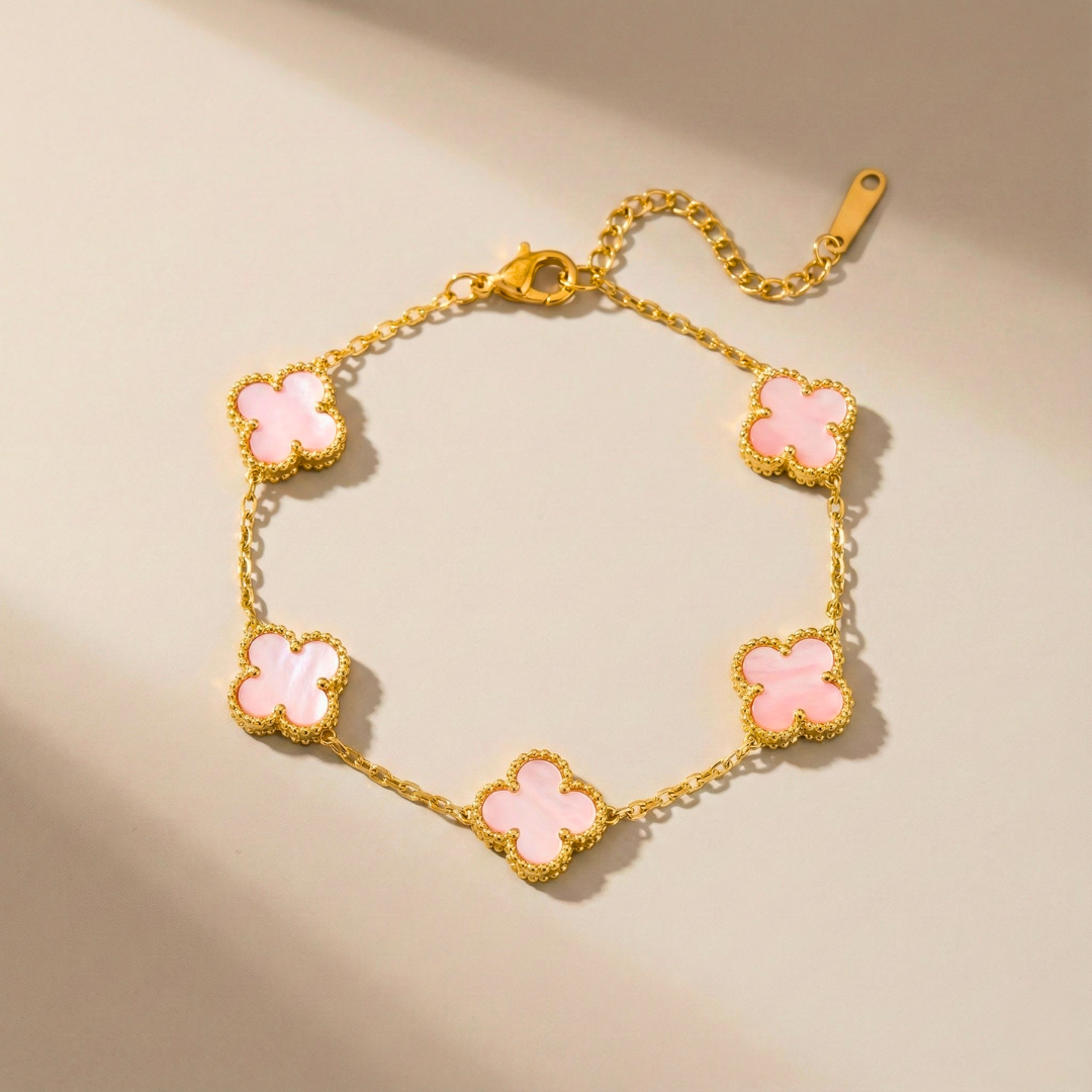 Aurora | Clover Charm Bracelet