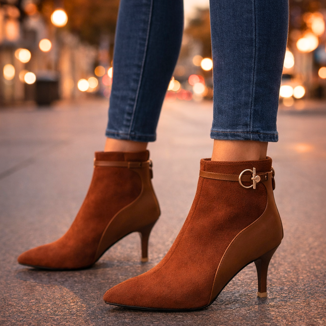Seraphina | Two-Tone Vintage Boots