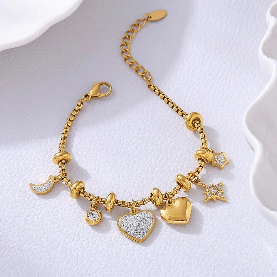 Heartstrings | Charm Bracelet