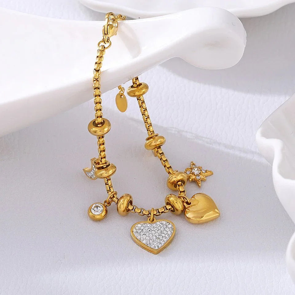 Heartstrings | Charm Bracelet