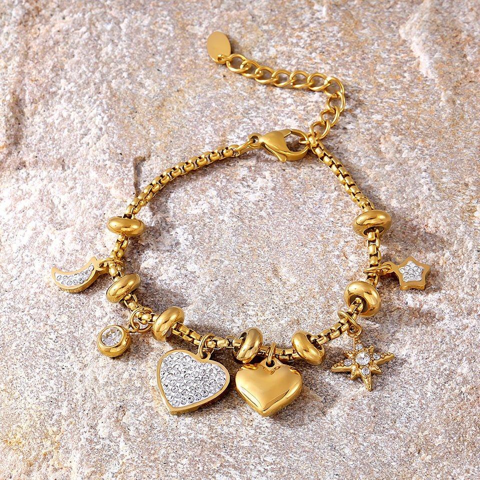 Heartstrings | Charm Bracelet