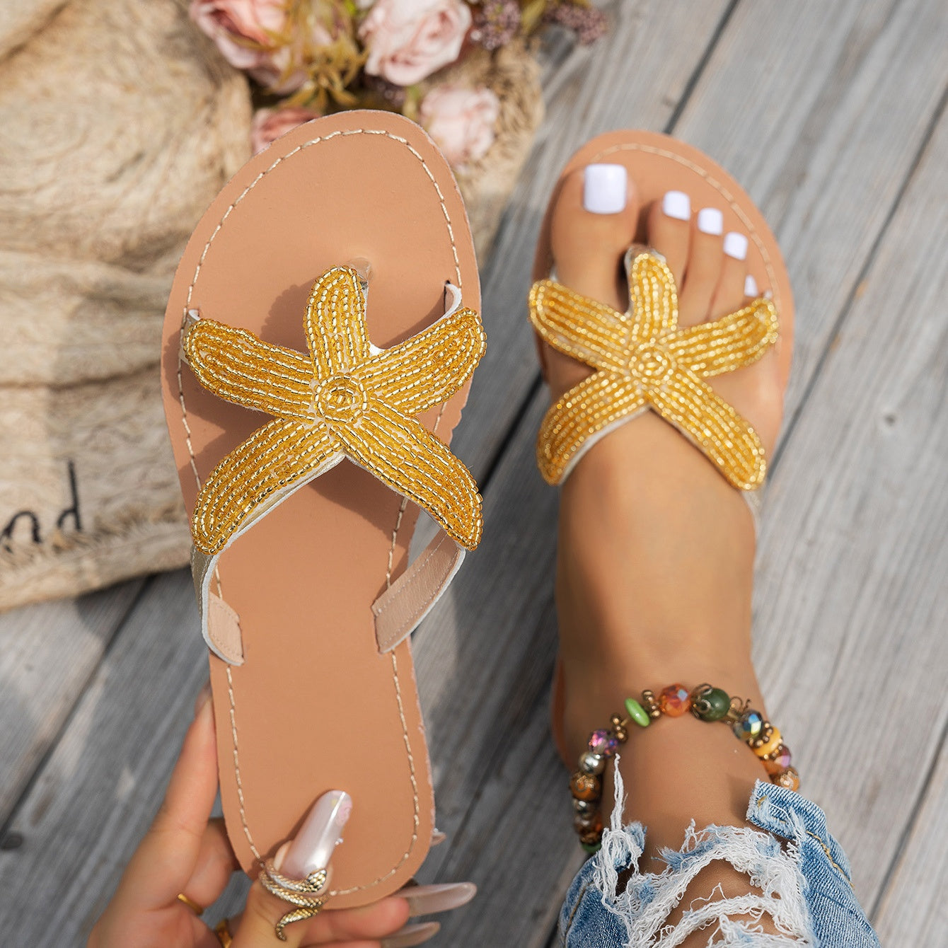 Pearl Tide | Summer Sandals