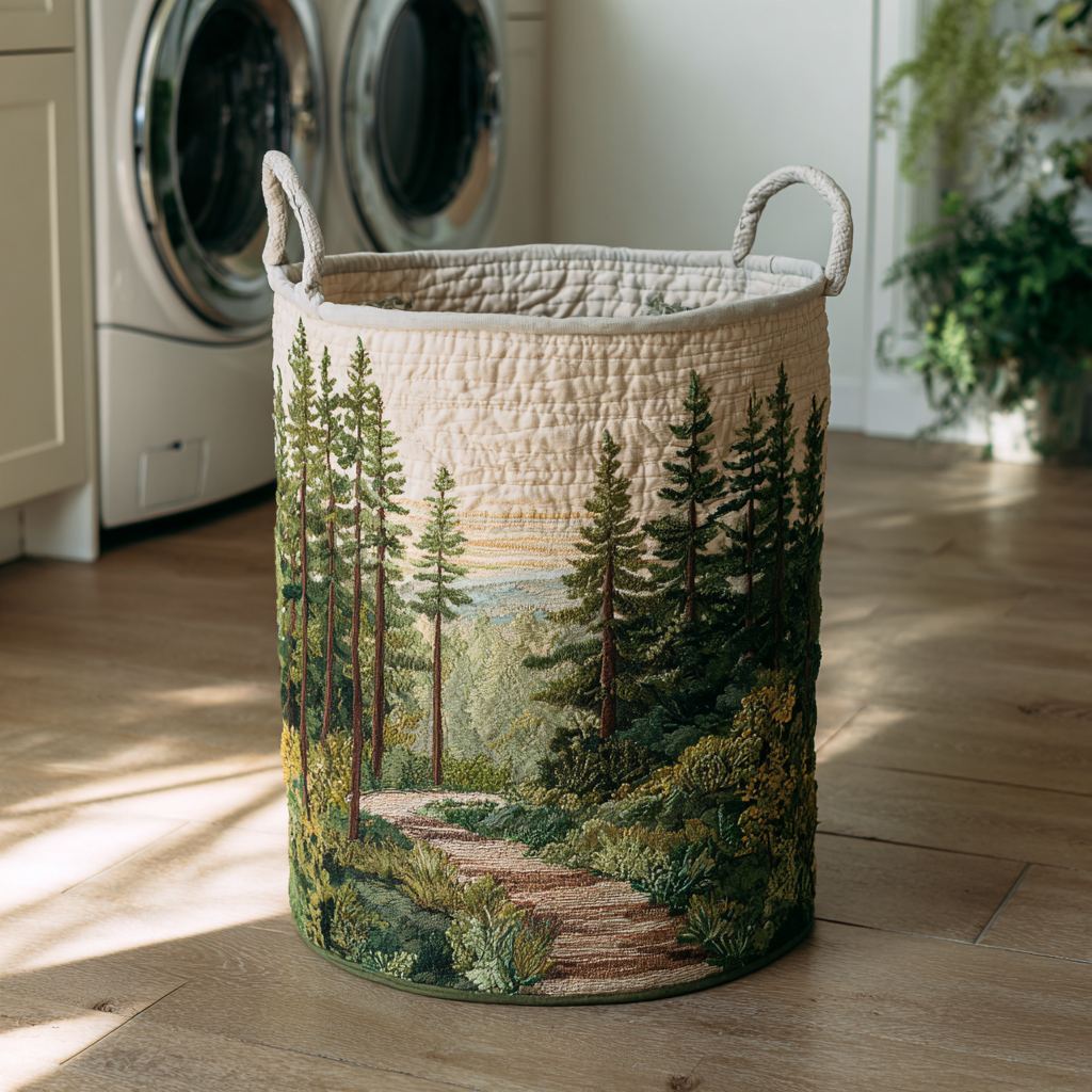 Evie™ | Forest Laundry Basket