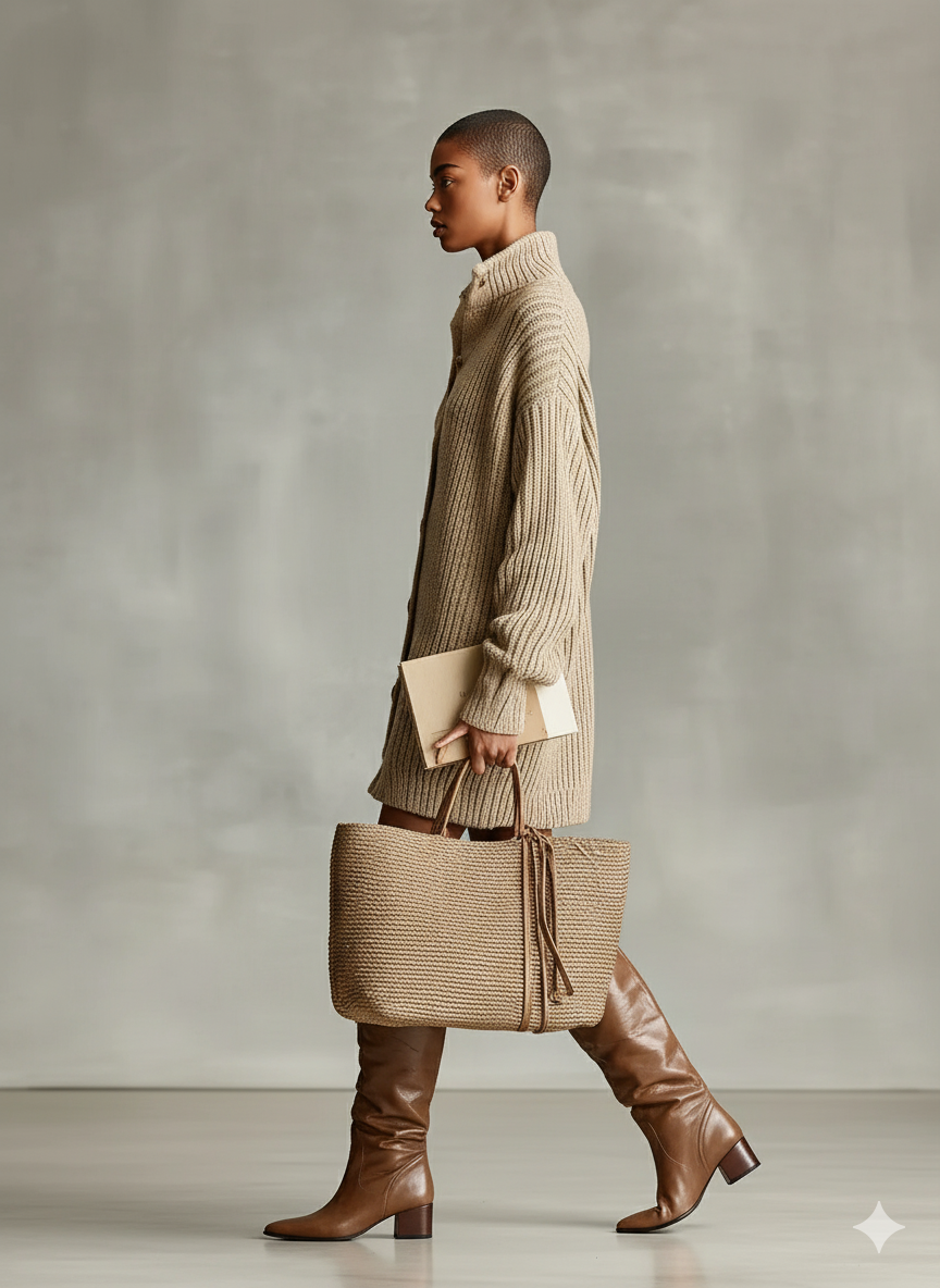 Clara | Oversized Button Cardigan Dress