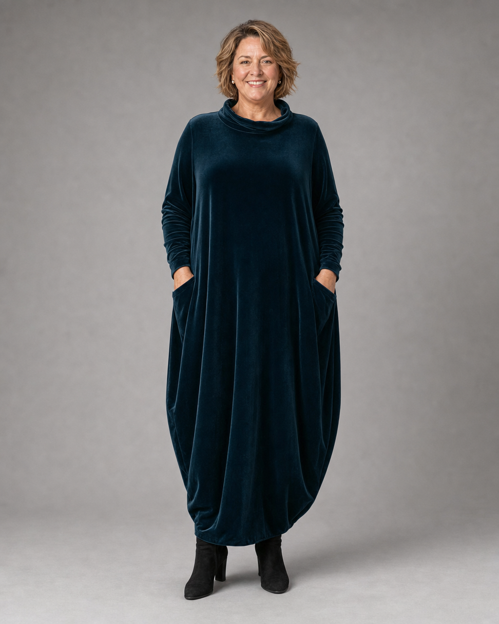 Leona Velvet Maxi Dress