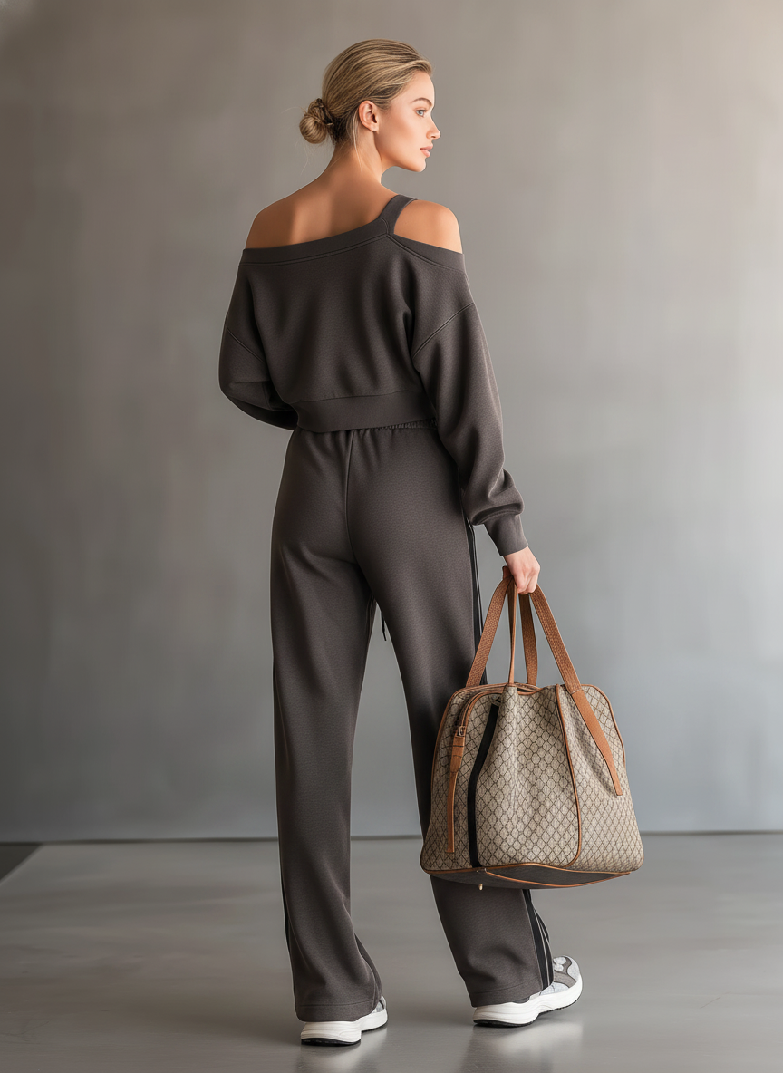 Zoey | Off-Shoulder Lounge Set