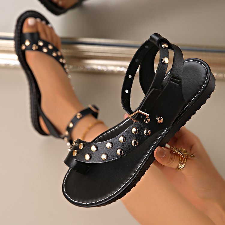 Adeline | Studded Sandals