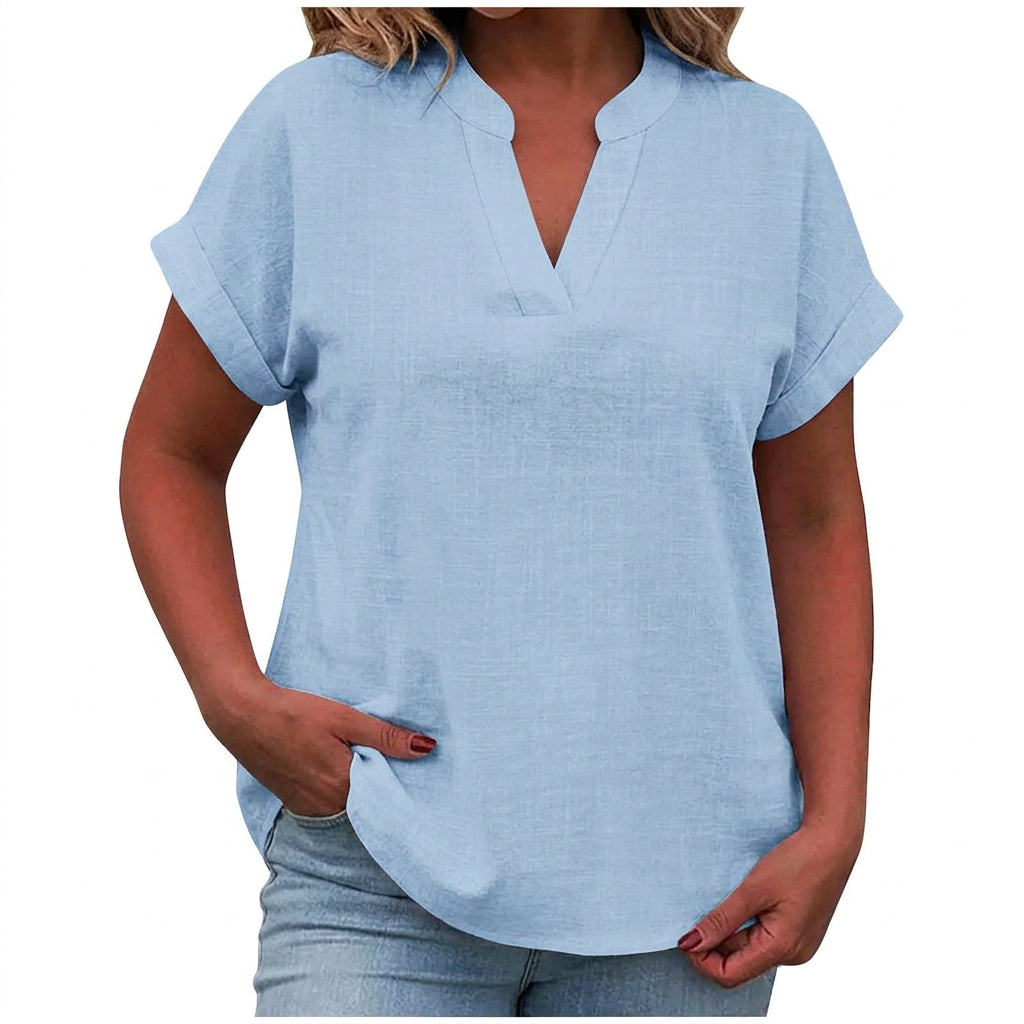 Lexi | Relaxed V-Neck Blouse