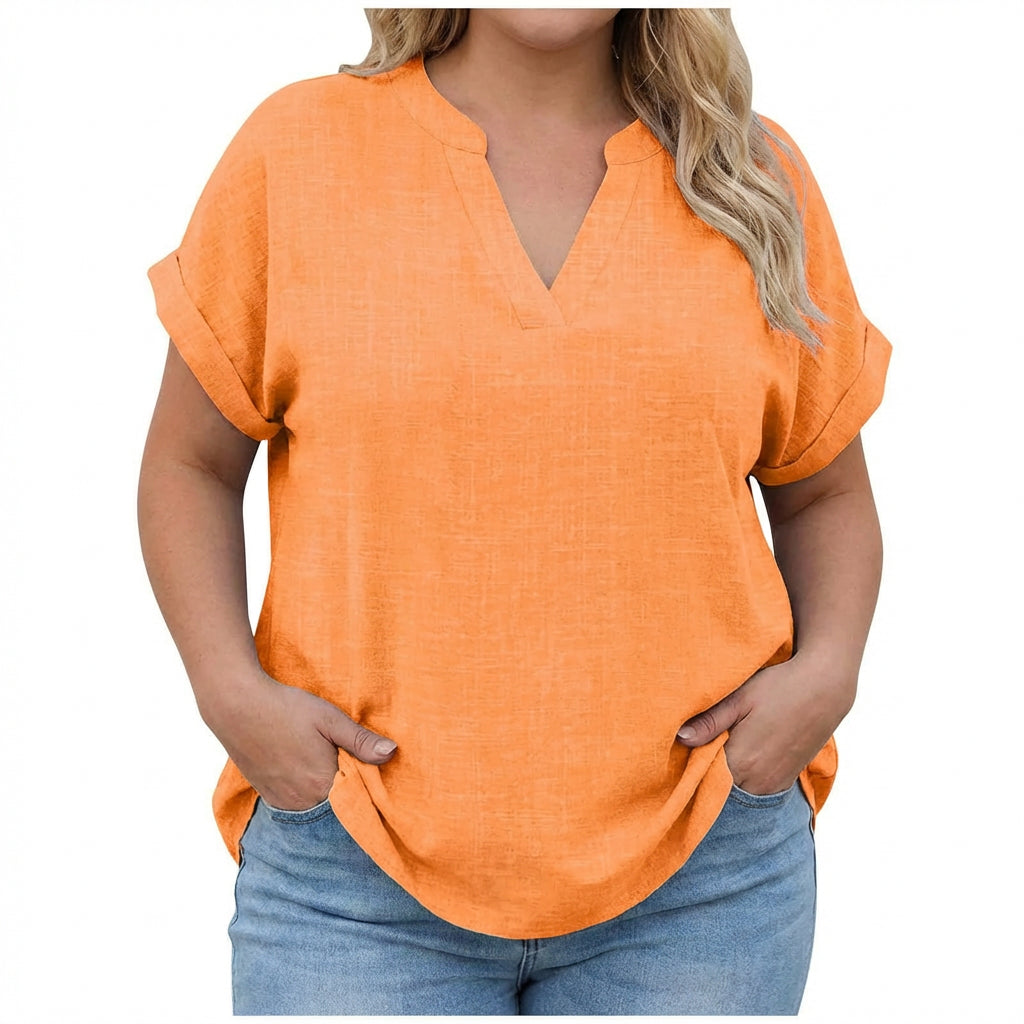 Lexi | Relaxed V-Neck Blouse
