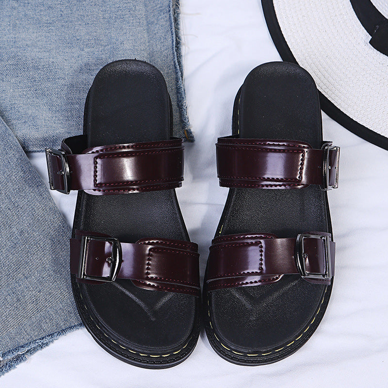 Peary | Buckled Platform Sandals